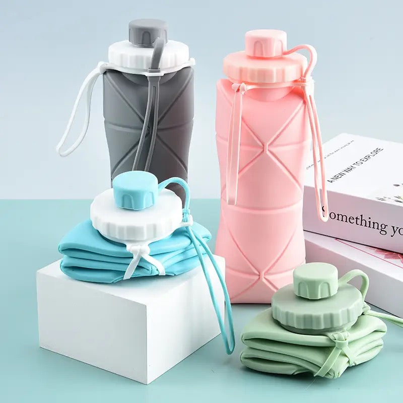 Foldable Silicone Water Bottle